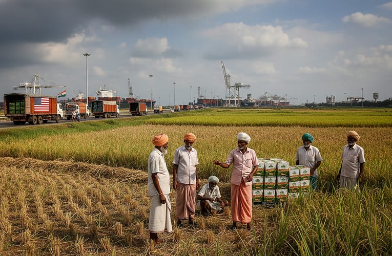 இந்தியா – அமெரிக்க வர்த்தக ஒப்பந்தம்: தமிழக விவசாயிகளின் வயிற்றில் புளியைக் கரைக்கும் அச்சம் – விளைவுகள் என்ன?