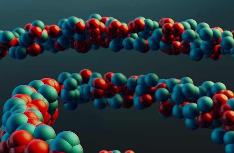 டியூட்ரான்களின் உள் விவரங்கள் மற்றும் முறிவுகள் மீது ஒளிர்தல்