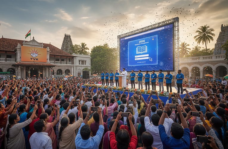 2026 தேர்தல் அறிக்கை: மக்களின் குரலே முதன்மை – இணையதளம் மூலம் கருத்து கேட்கும் விஜய்யின் தவெக!